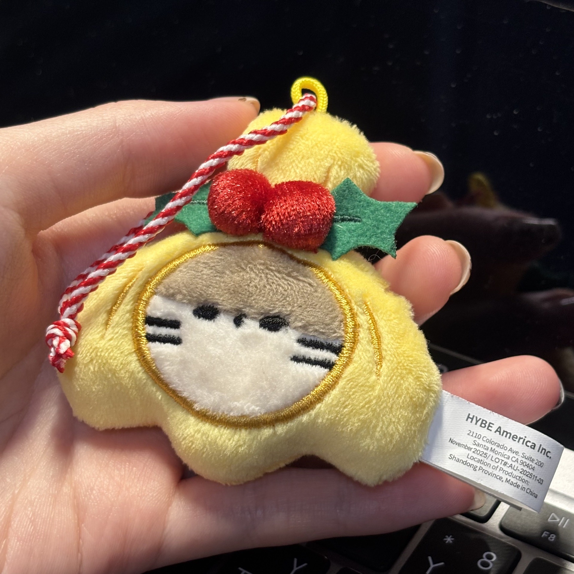 BBNEXDO 聖誕快閃店 豆豆眼吊飾 達令