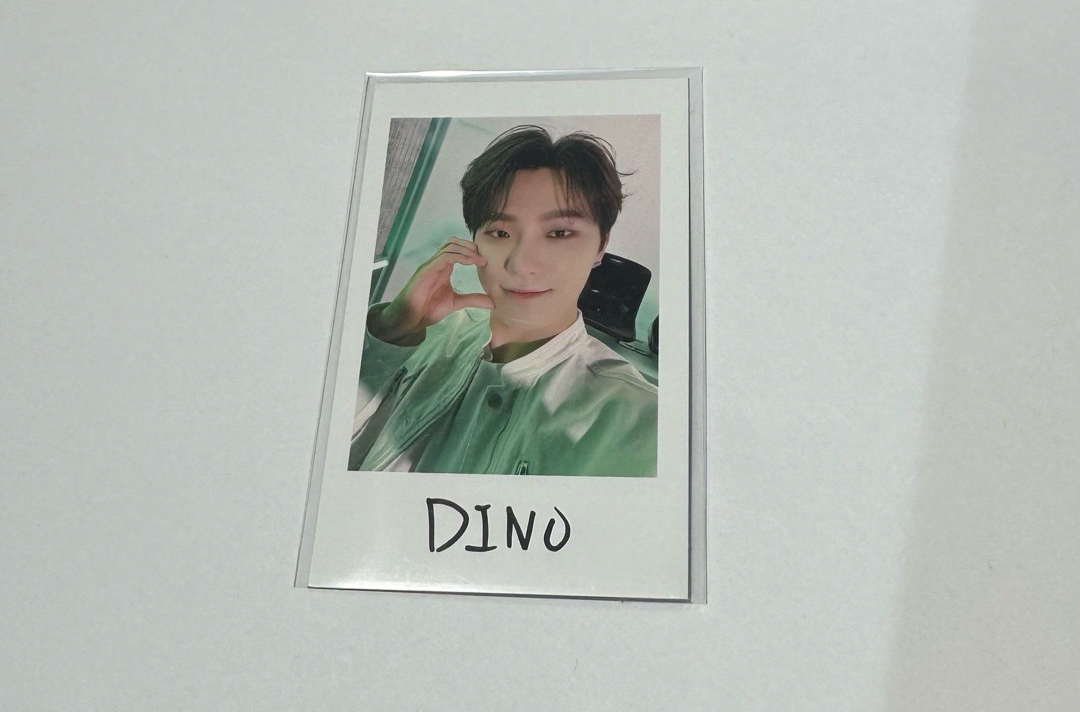 臉頰愛心拍立得燦🦦李燦Dino