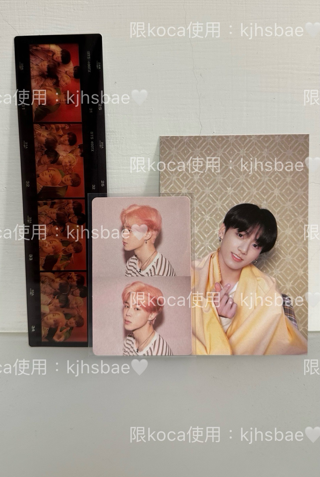 BTS防彈 PERSONA 柾國大卡 智旻小卡