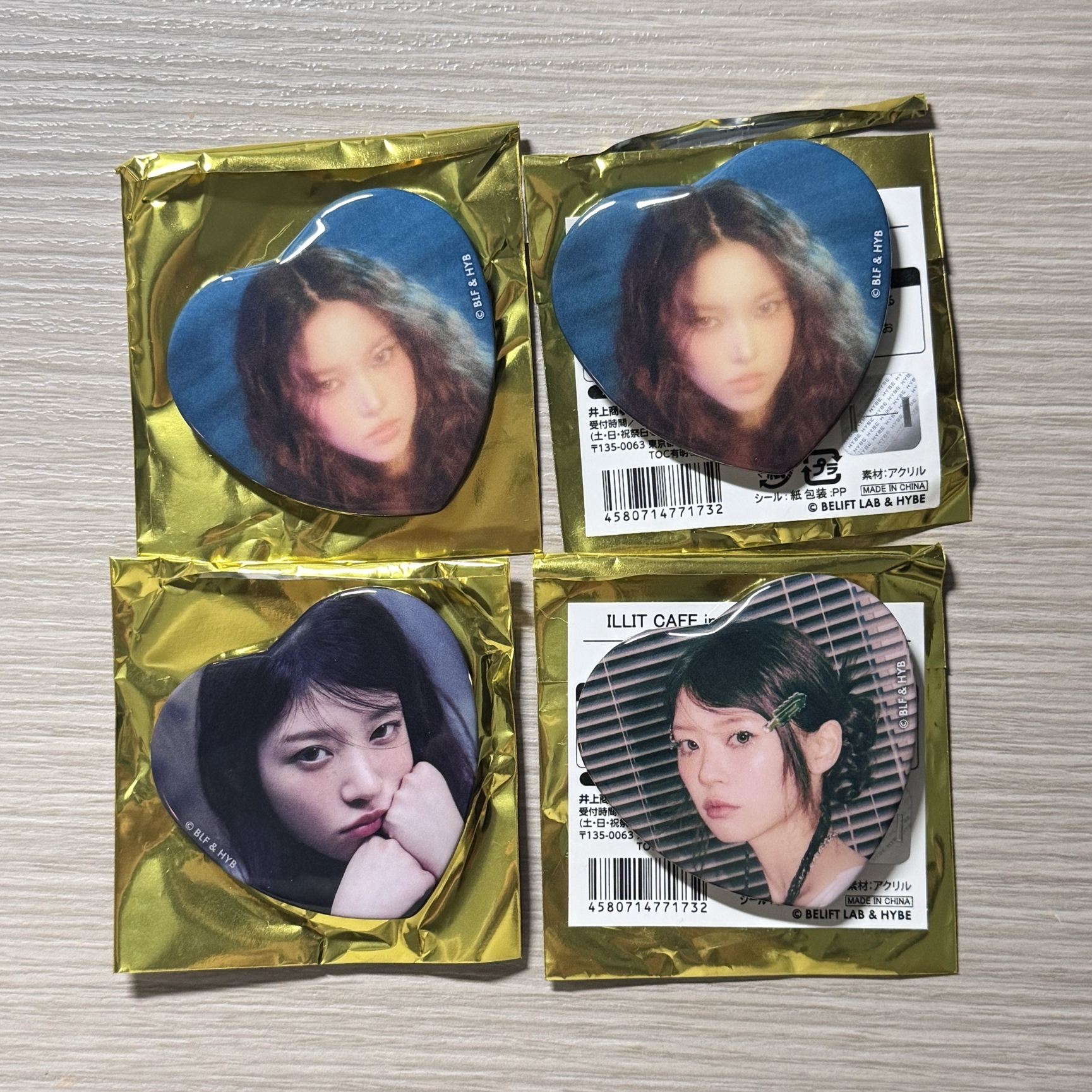 Yunah兩顆+  Moka 一組