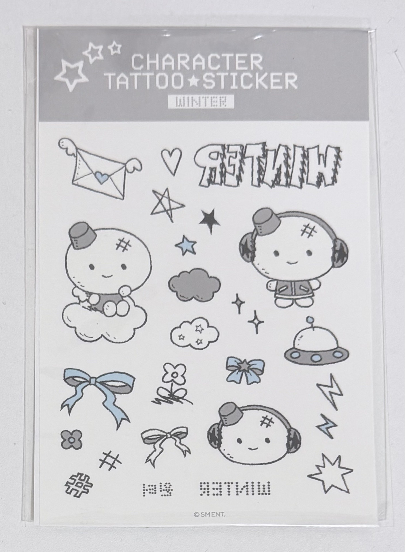 aespa 三巡 夜光貼紙冬 正規一 貓咪冬