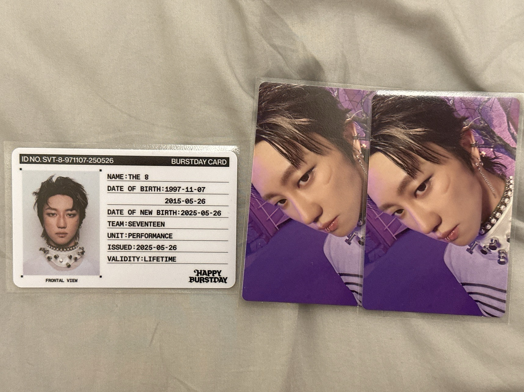 八 正五 HAPPY BURSTDAY 專卡 ID卡