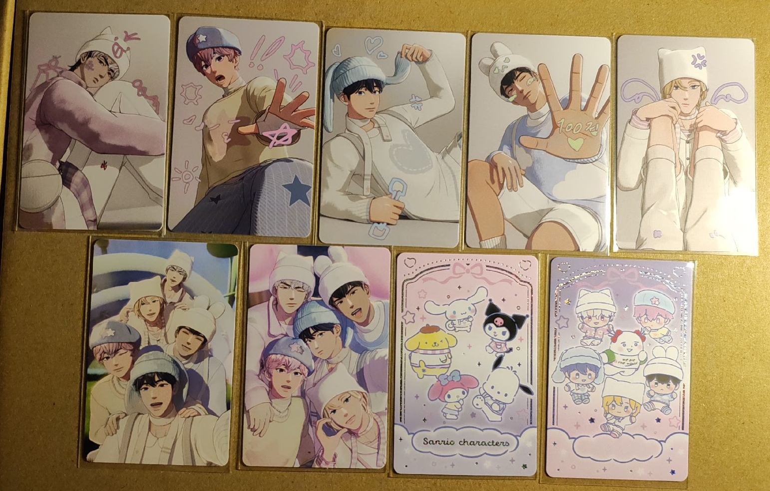 PLbbuu 塗鴉一套+噗哩團卡