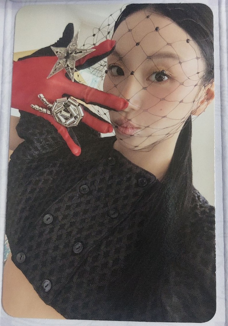 電子專隨機卡 紅手套嘟嘴彩