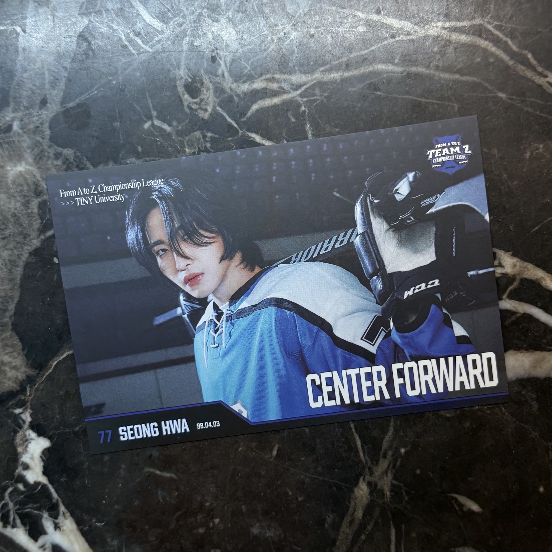 ATEEZ 朴星化 SEONGHWA 五期會員禮 明信片