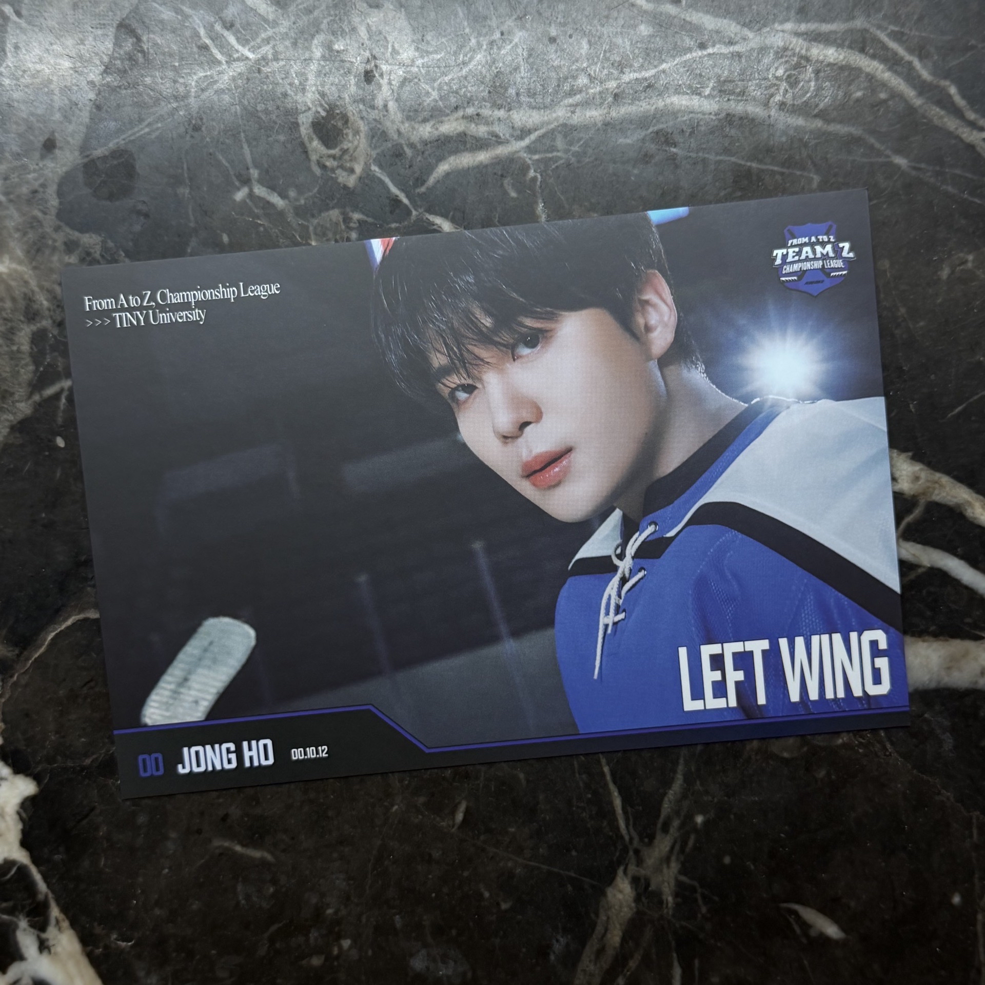 ATEEZ 崔鍾浩 JONGHO 五期會員禮 明信片