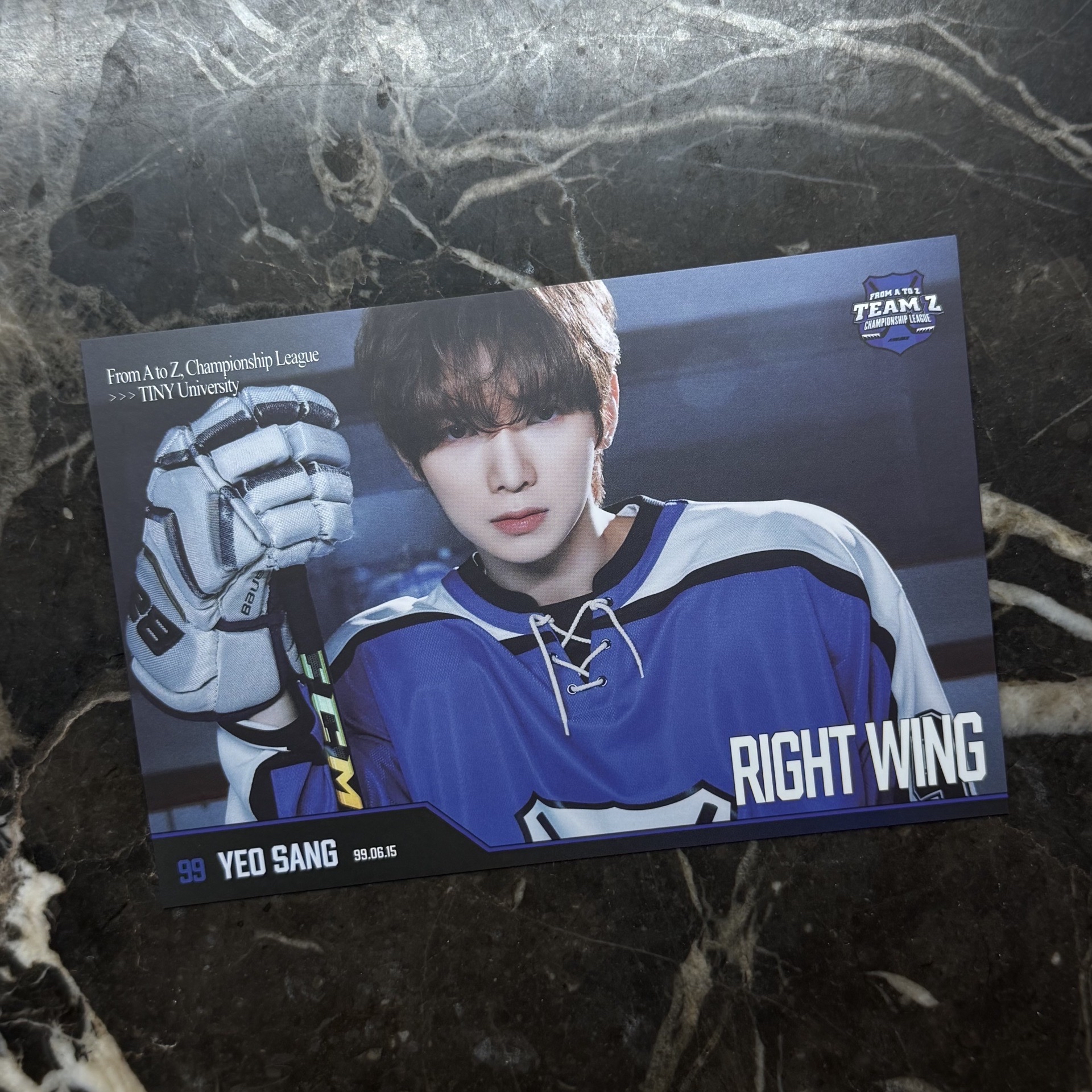 ATEEZ 姜呂尚 YEOSANG 五期會員禮 明信片