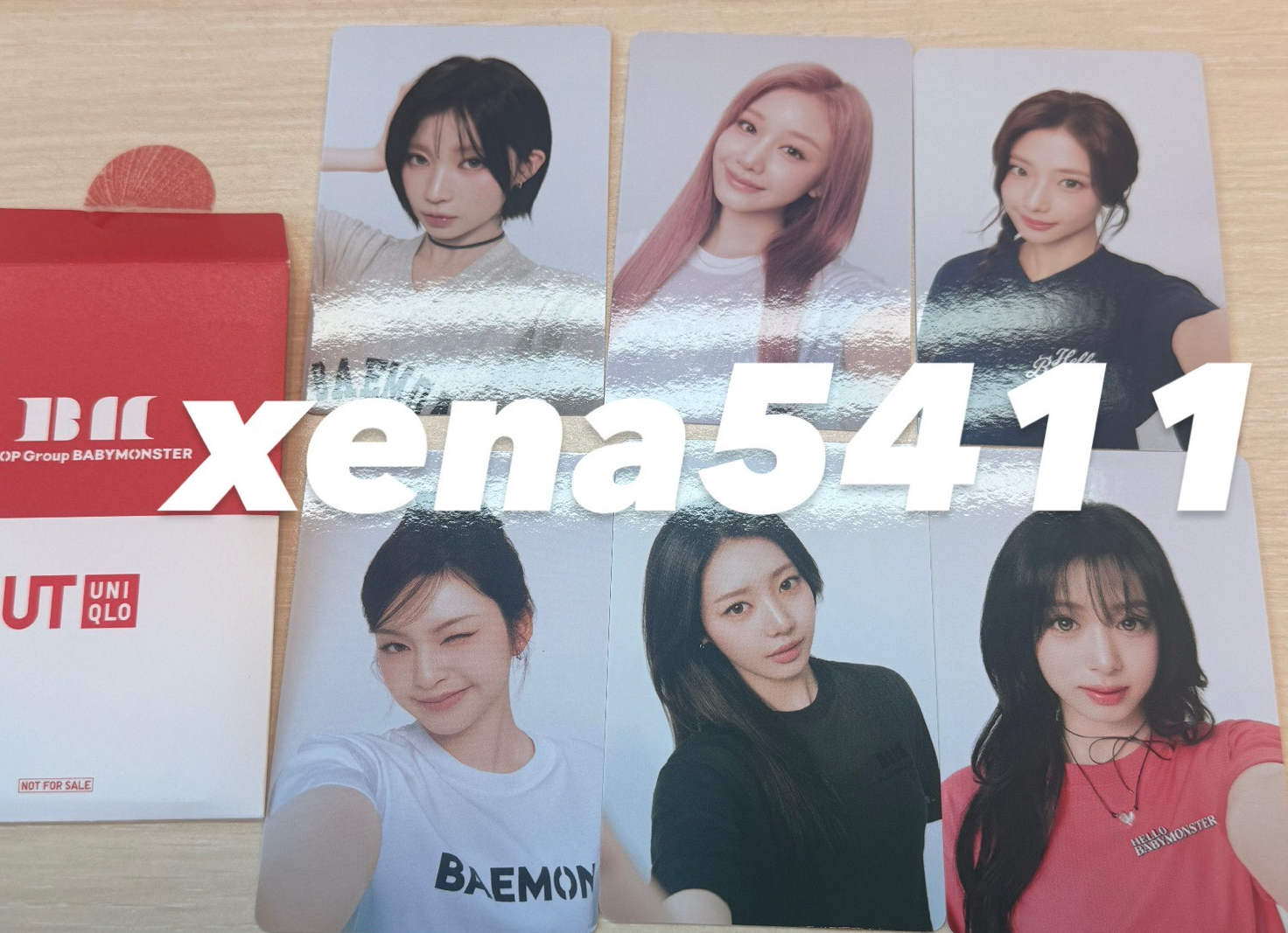 Uniqlo x BABYMONSTER｜聯名小卡