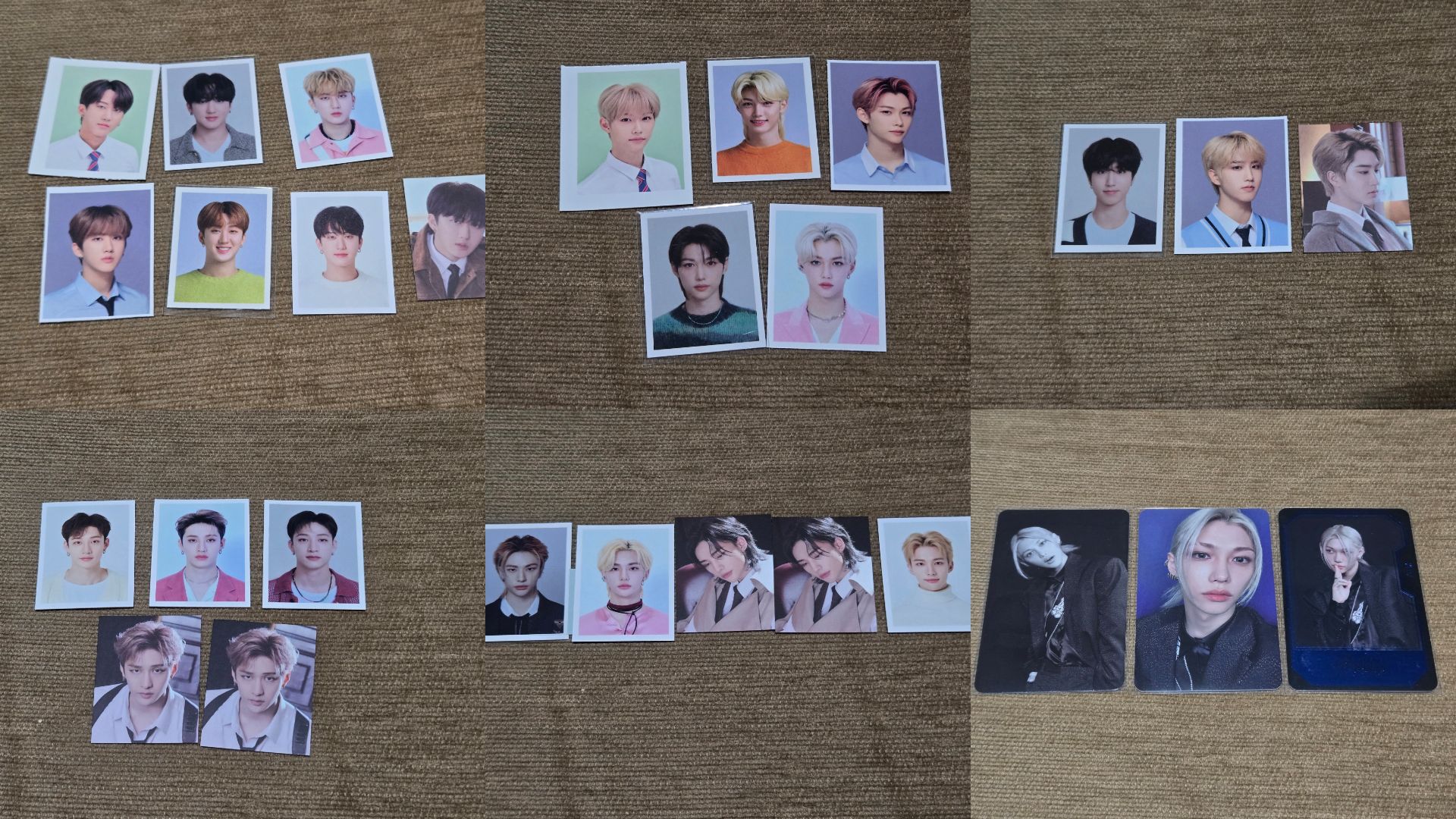 straykids 證件照 小卡