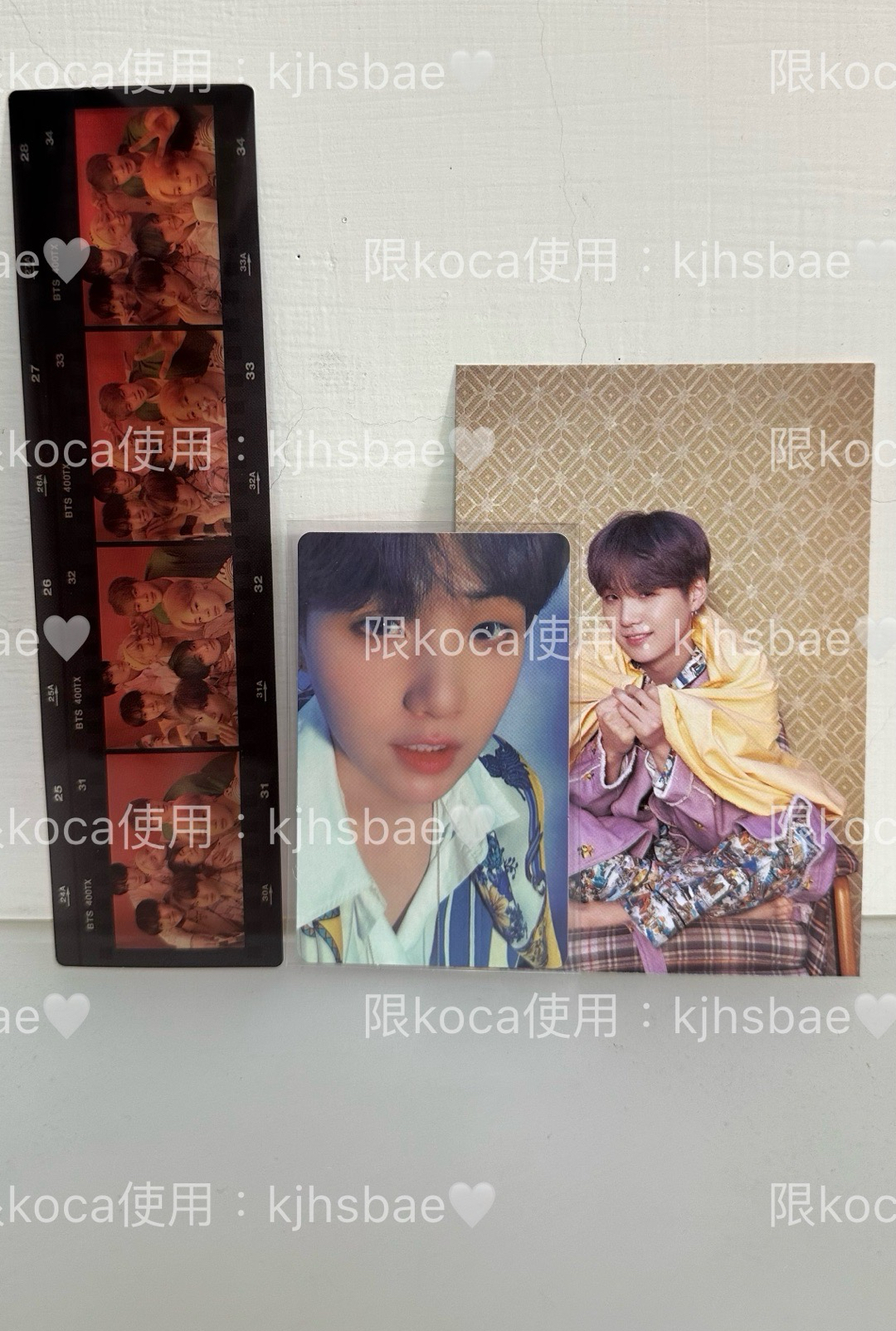 BTS防彈 PERSONA 玧其大卡 小卡