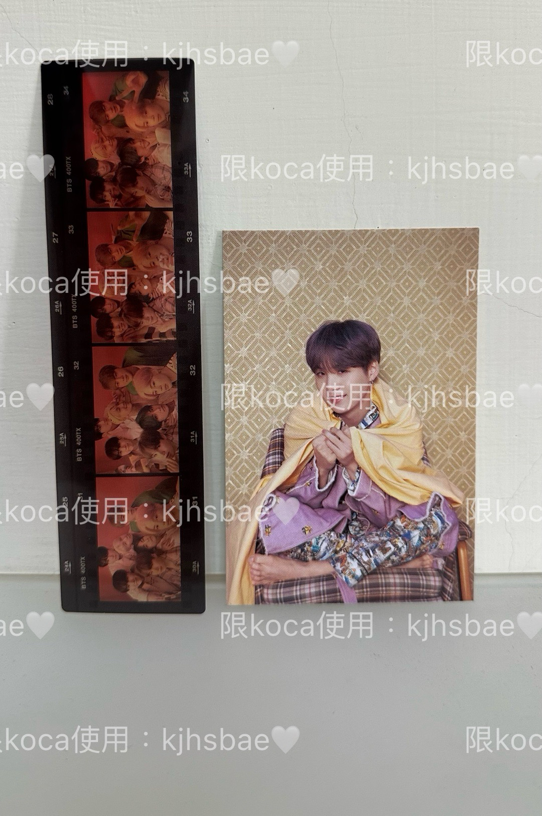 BTS防彈 PERSONA 玧其大卡 小卡