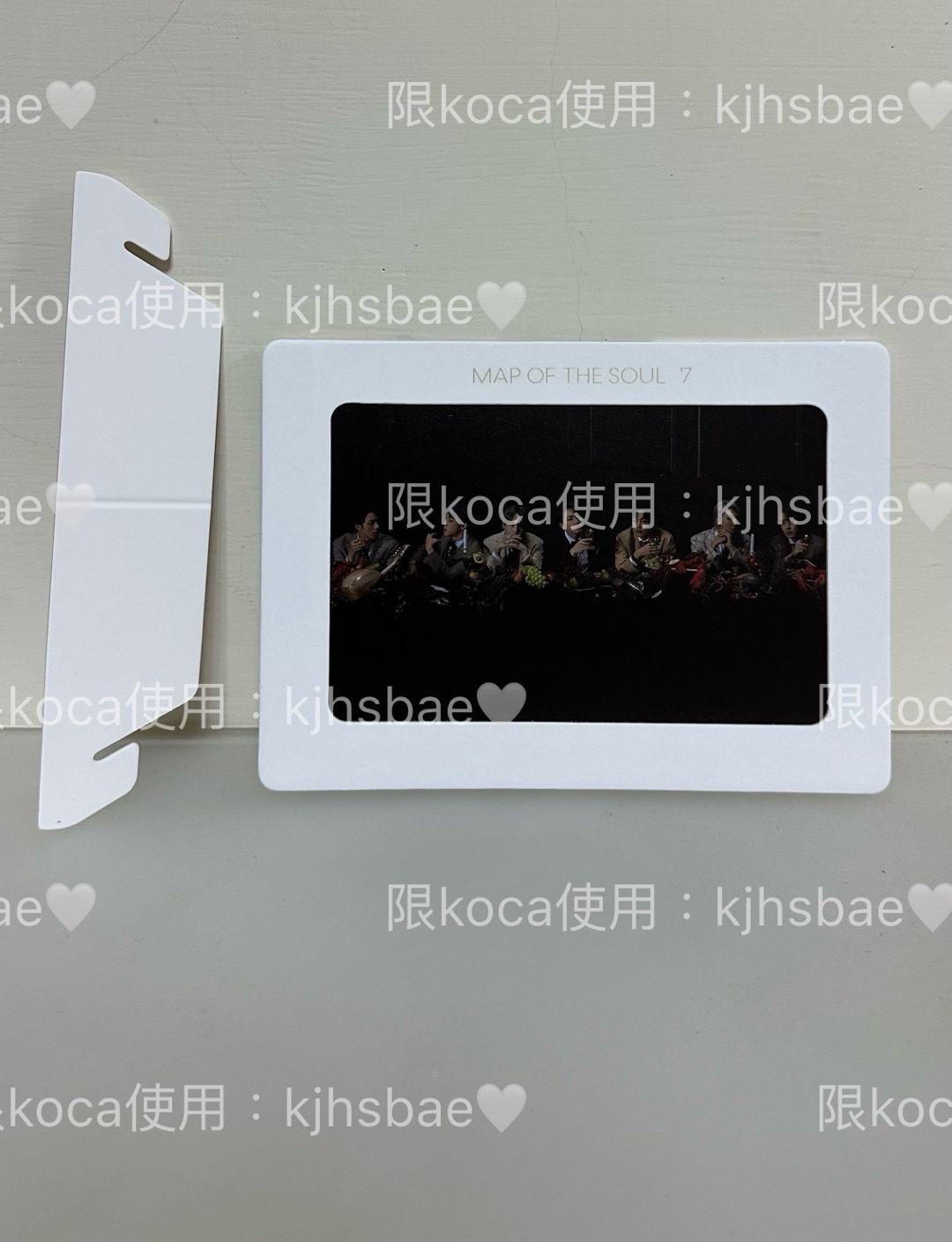 BTS防彈 MOTS 黑天鵝國卡 