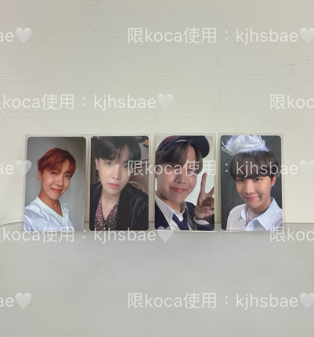 BTS防彈 J-Hope Hobi 號錫 호석 多專卡