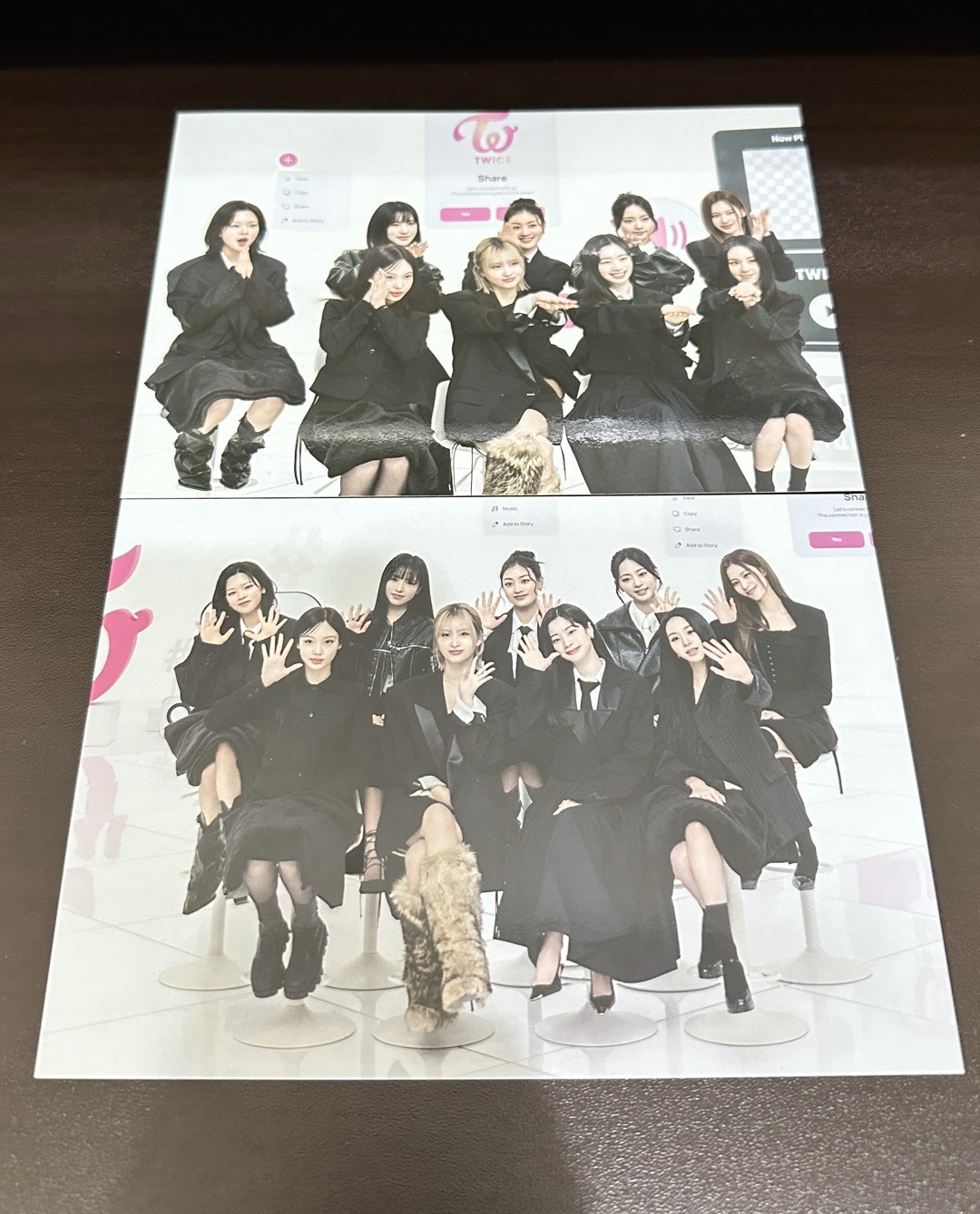 TWICE 十週年電影拍立得&明信片