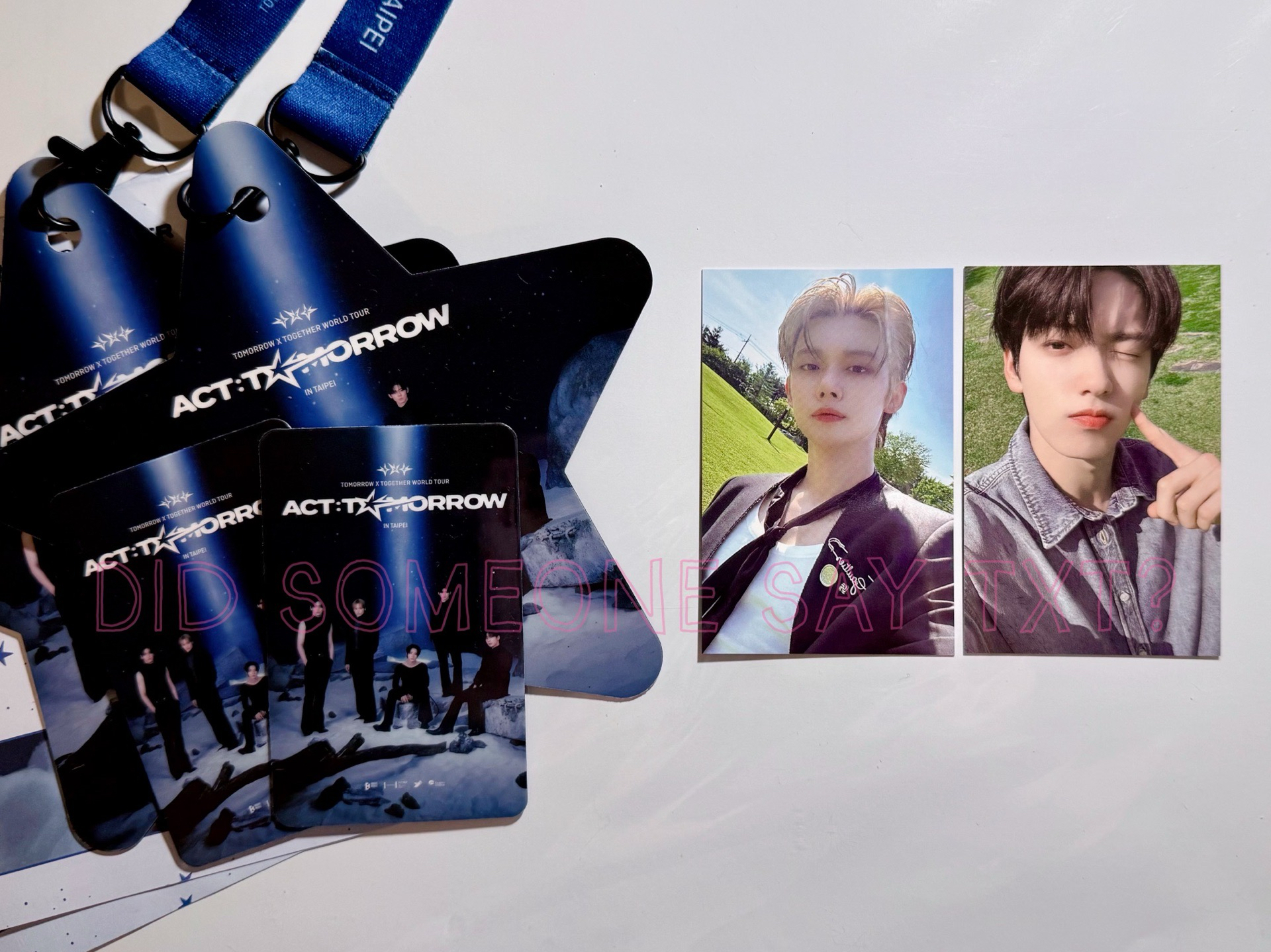 TxT場限卡 MOA ZONE 台北場粽卡 彬竣