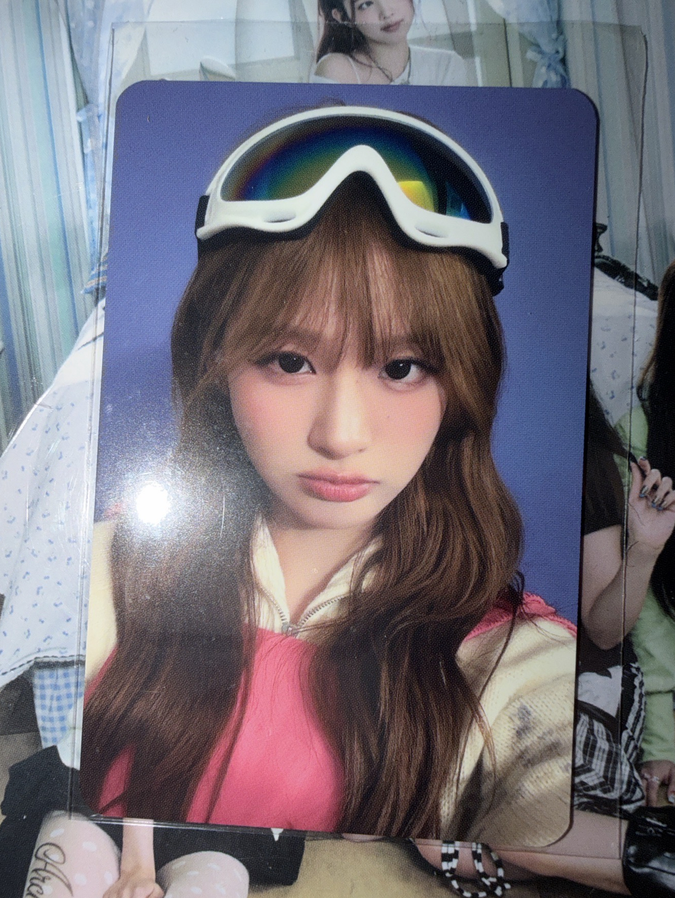 NMIXX sullyoon 滑雪