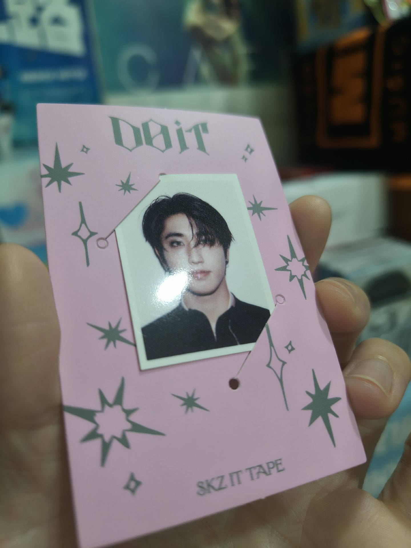 do it 寅單封 已拆 寅卡 韓證件照 貼紙