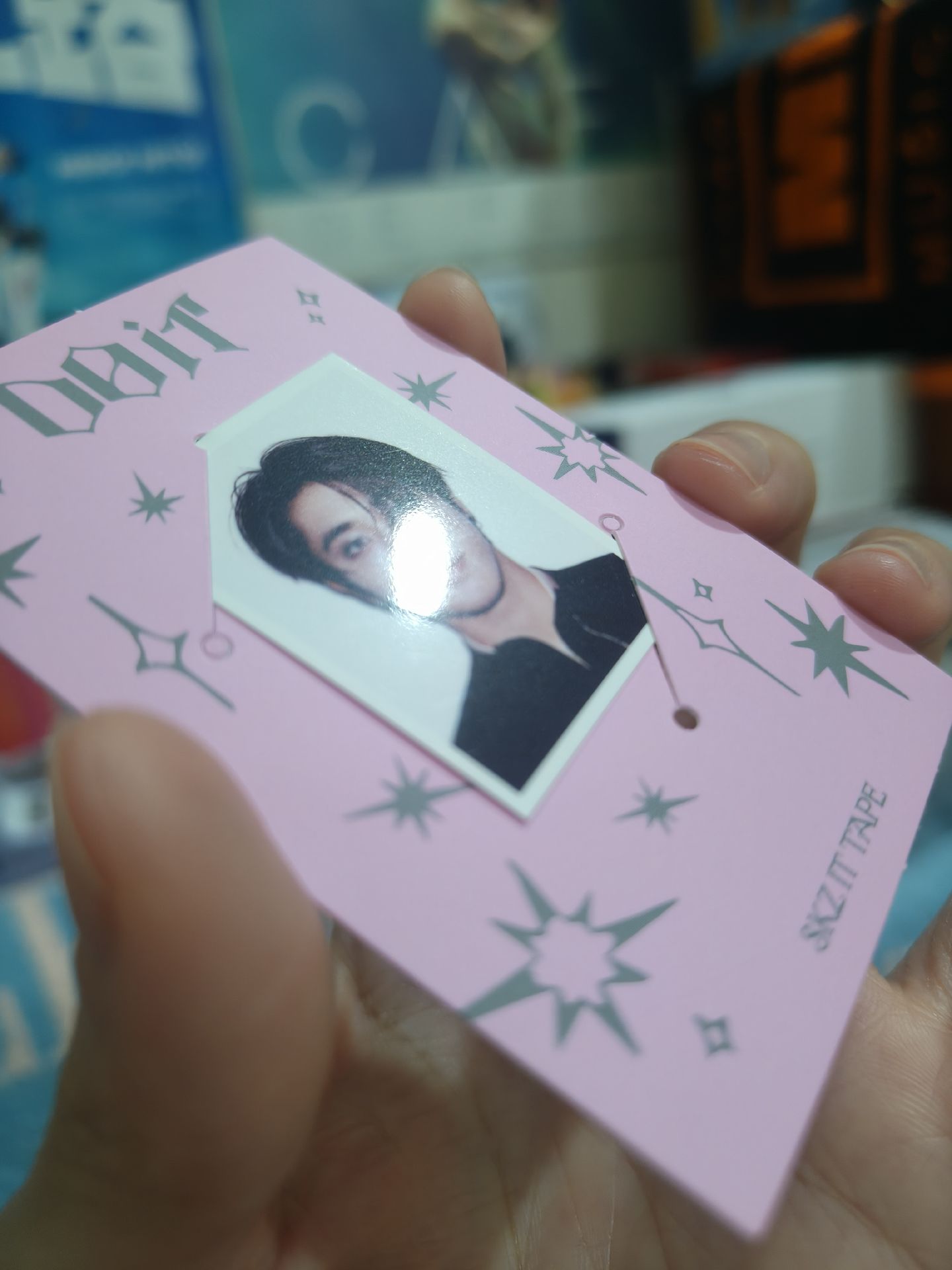 do it 寅單封 已拆 寅卡 韓證件照 貼紙