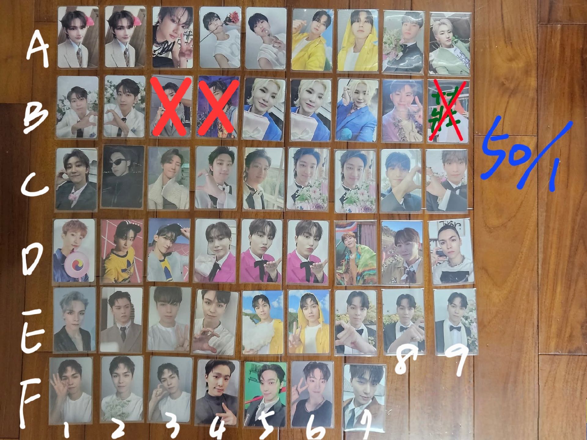 Jun Hoshi Wonwoo Woozi The8 DK Seungkwan Vernon Dino(可當綁)