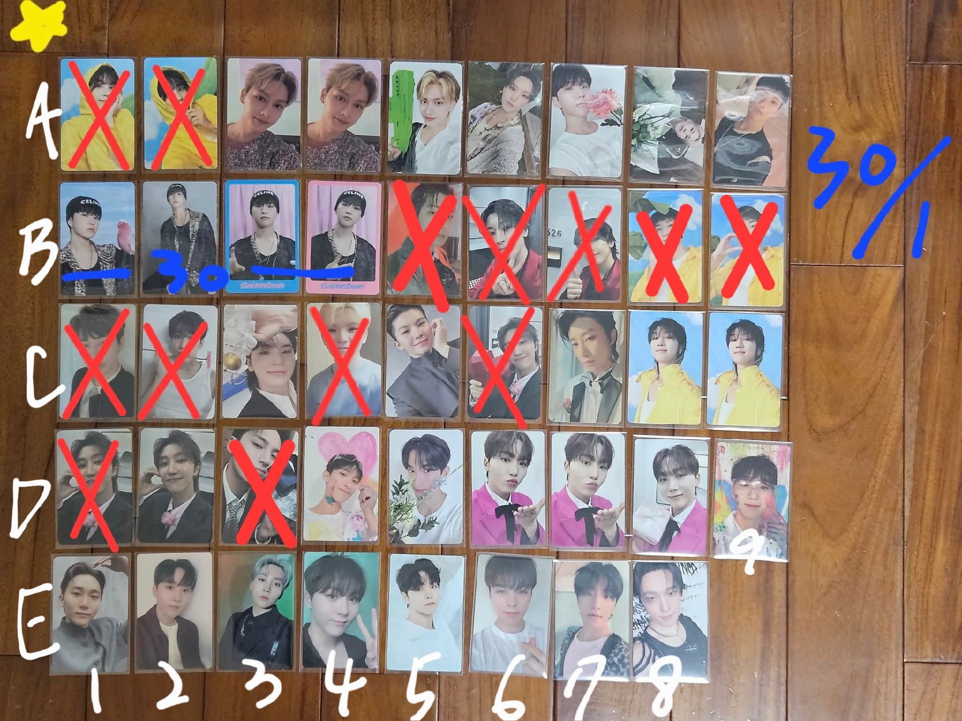 Jun Hoshi Wonwoo Woozi The8 Mingyu DK Seungkwan Vernon Dino