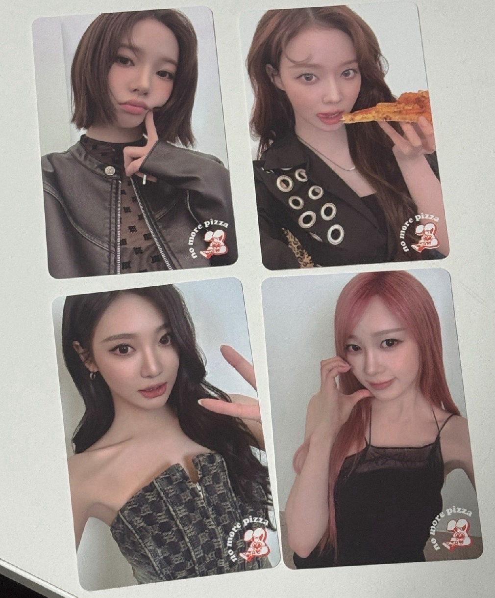 ［預購］aespa no more pizza 代言卡1.0
