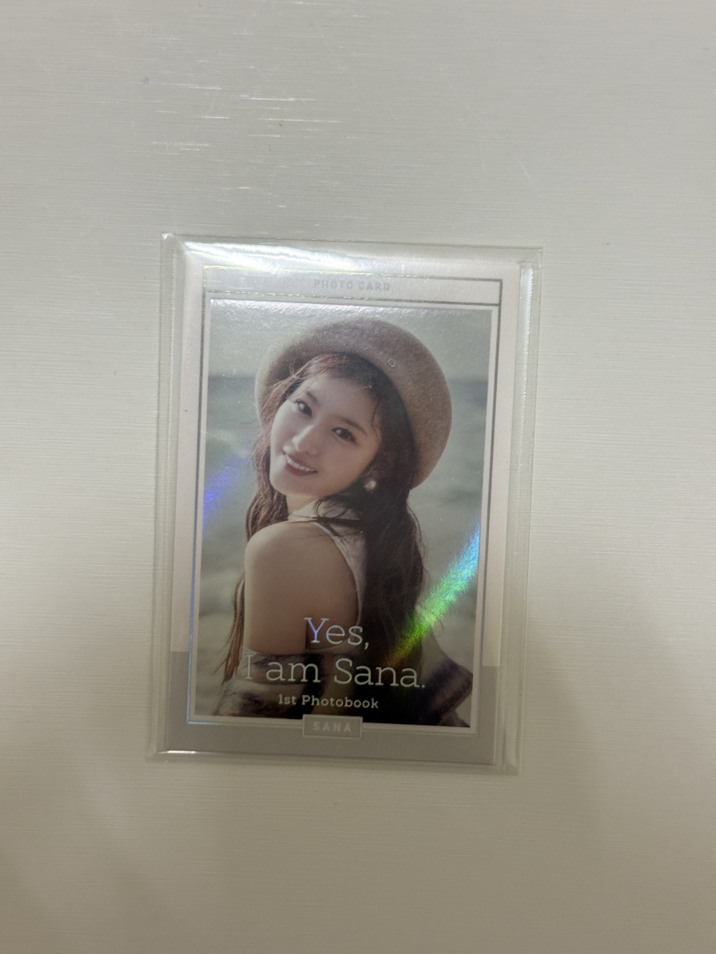 紗白版寫真貝雷帽閃卡 本體300綁400不看綁（綁卡含一張圖二定特典200）