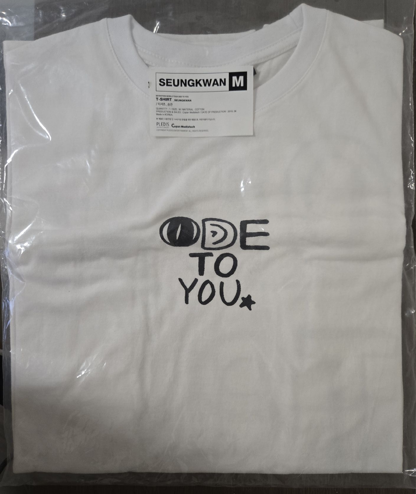 勝寛 ODE TO YOU T-SHIRT