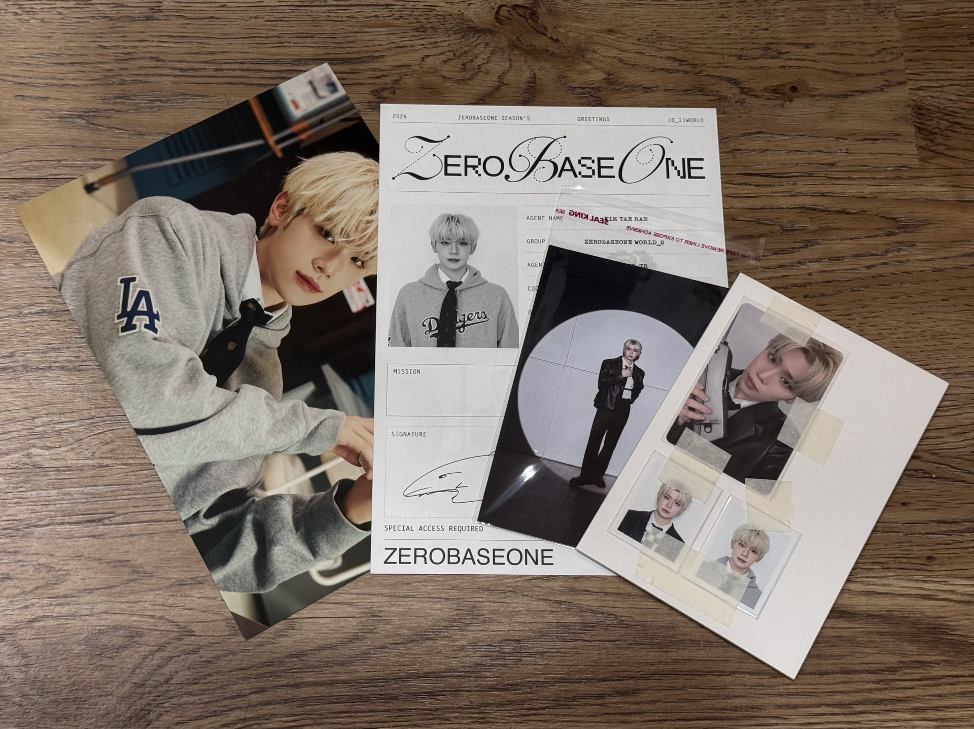 金泰來 26年曆set