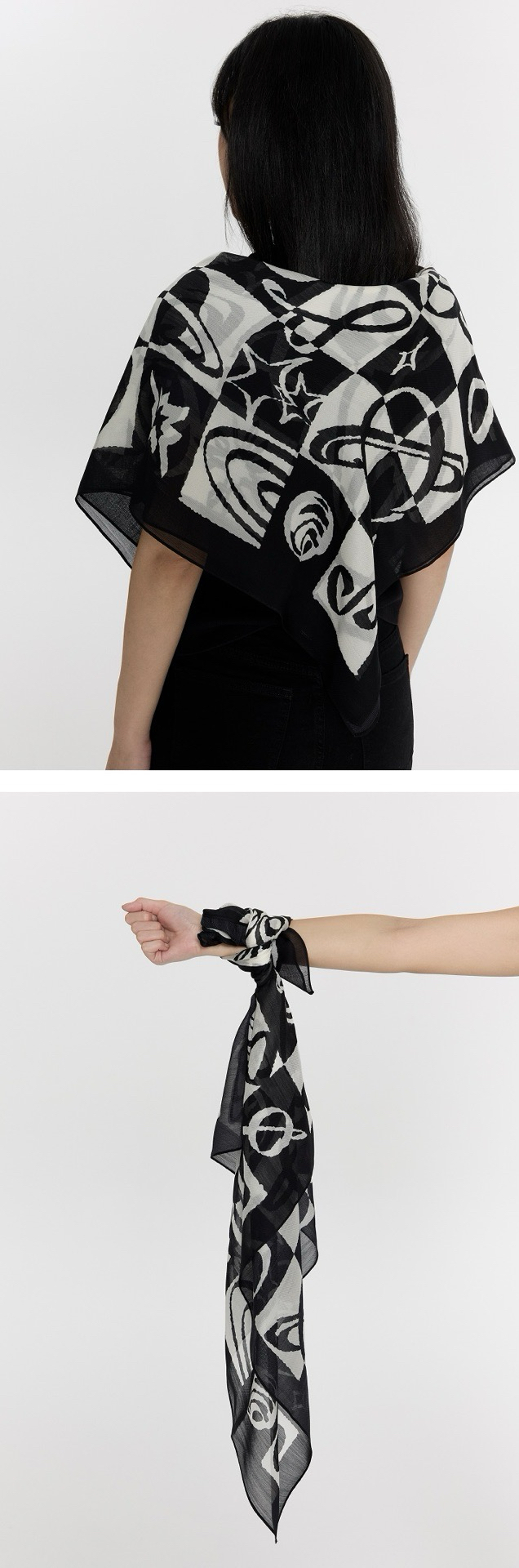 八 生日禮盒ver.5 SCARF-8 stars 圍巾 小卡 全套