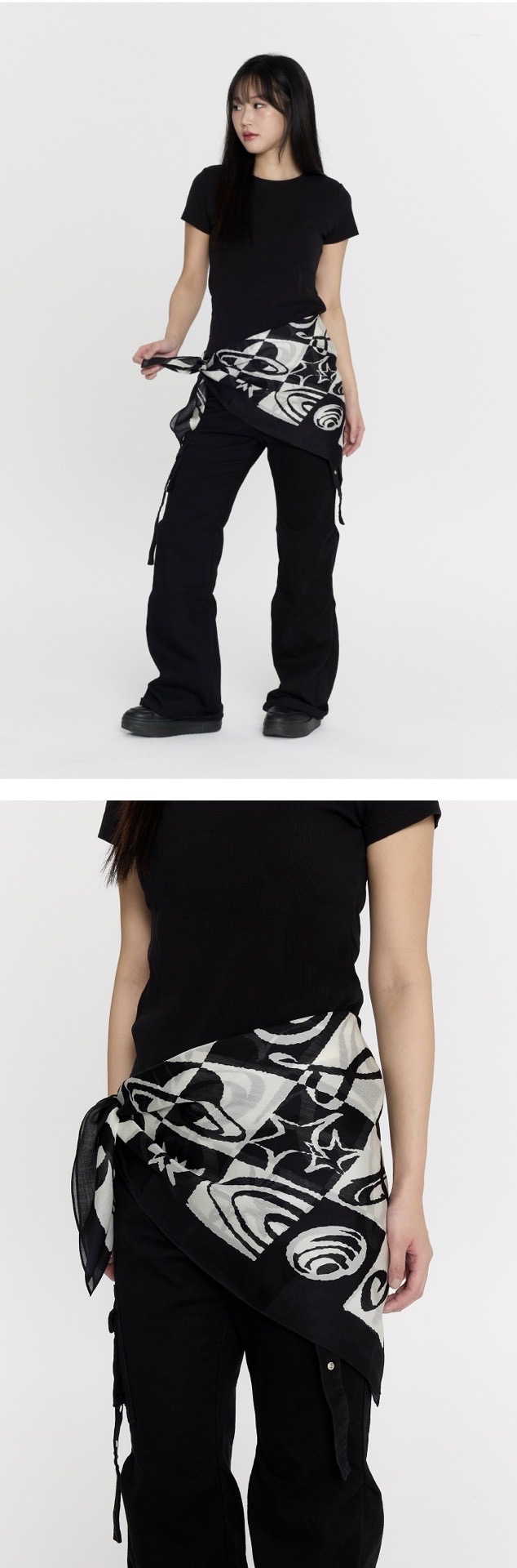 八 生日禮盒ver.5 SCARF-8 stars 圍巾 小卡 全套