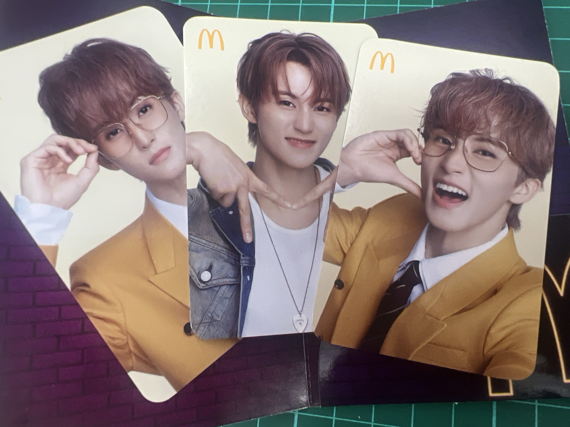 Mark 麥當勞小卡一套三入