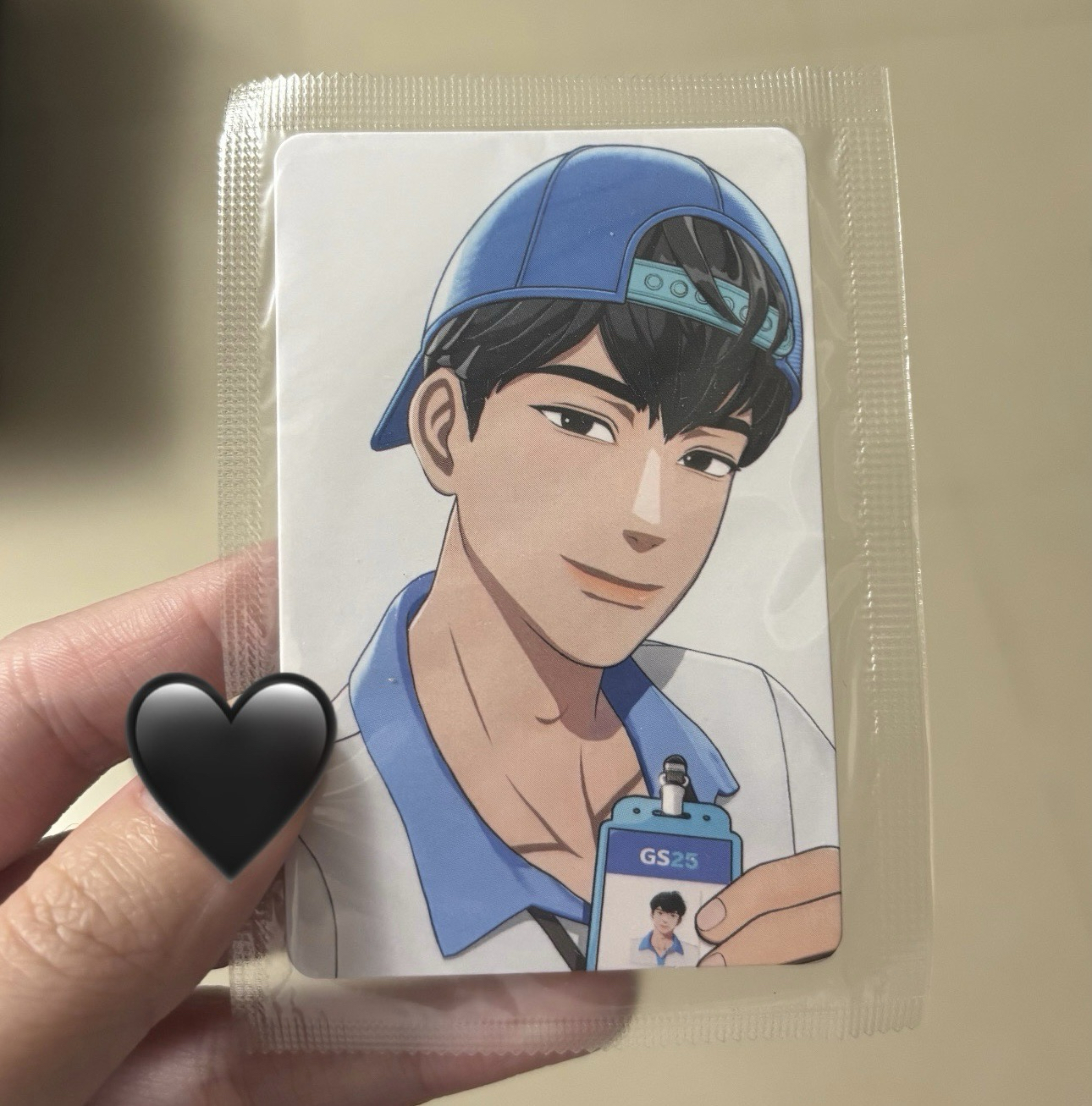 PLAVE gs25河玟餅乾小卡