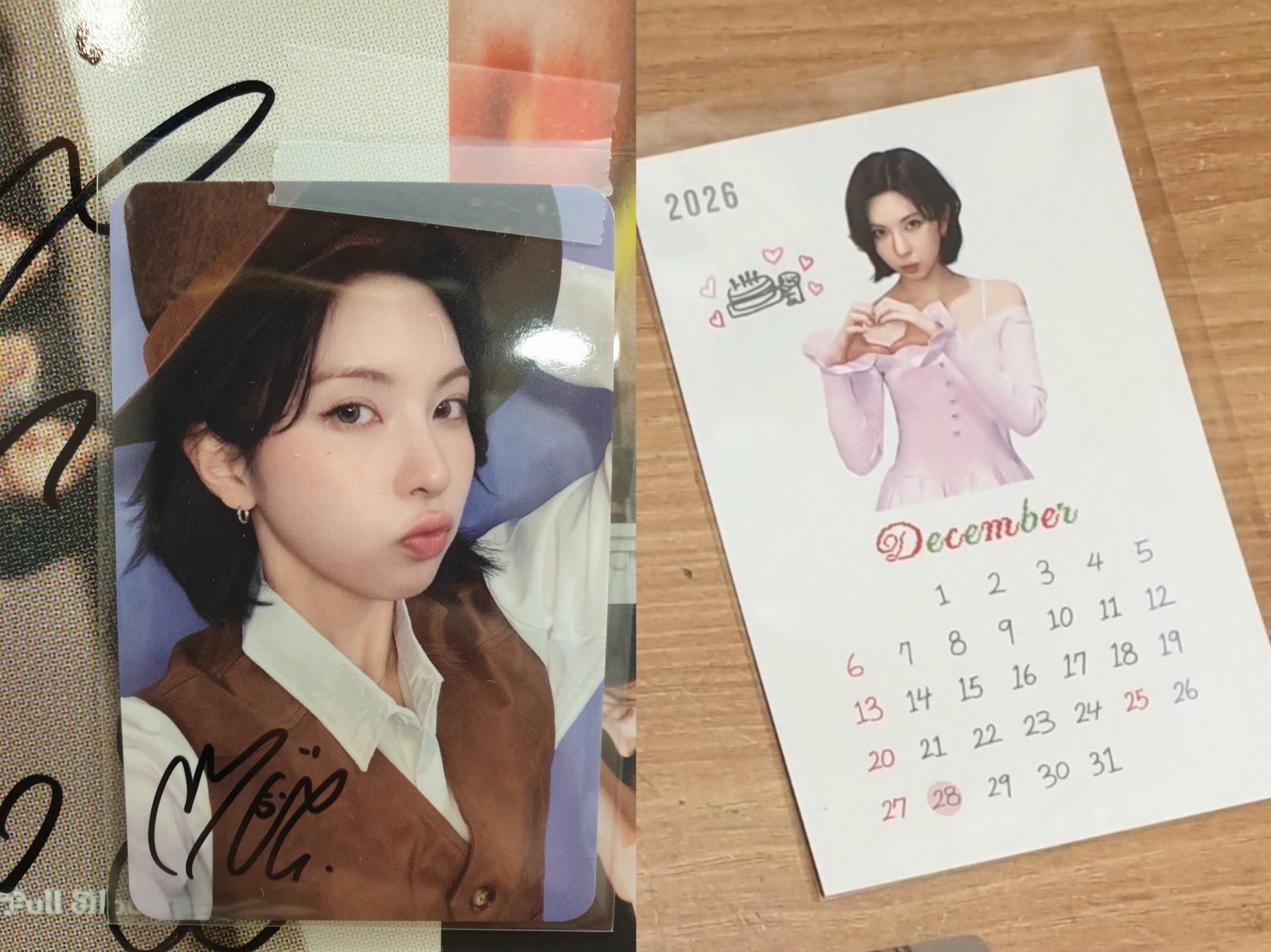 NMIXX bae牛仔女郎 簽卡