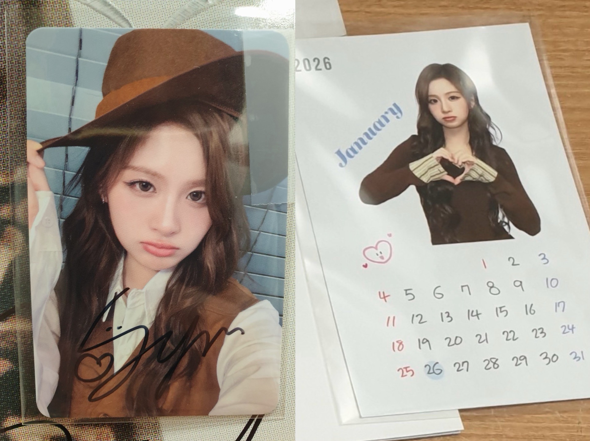 NMIXX sullyoon牛仔女郎簽卡