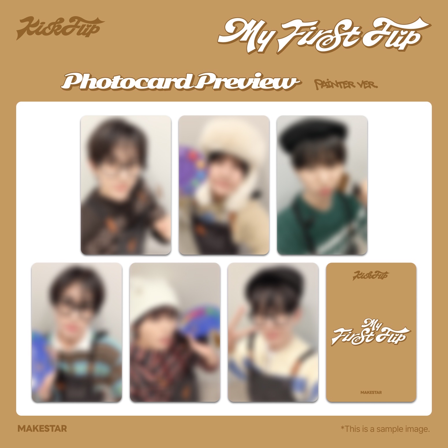 KickFlip ms線上簽售卡/電子專