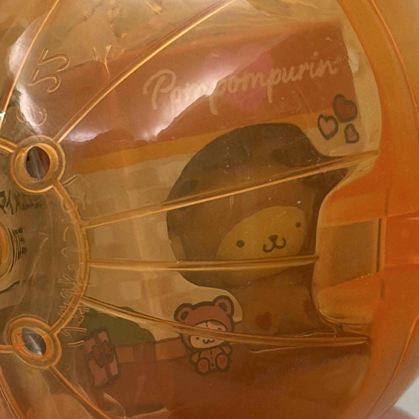 萬代 布丁狗角色小熊坐姿 扭蛋盲盒 