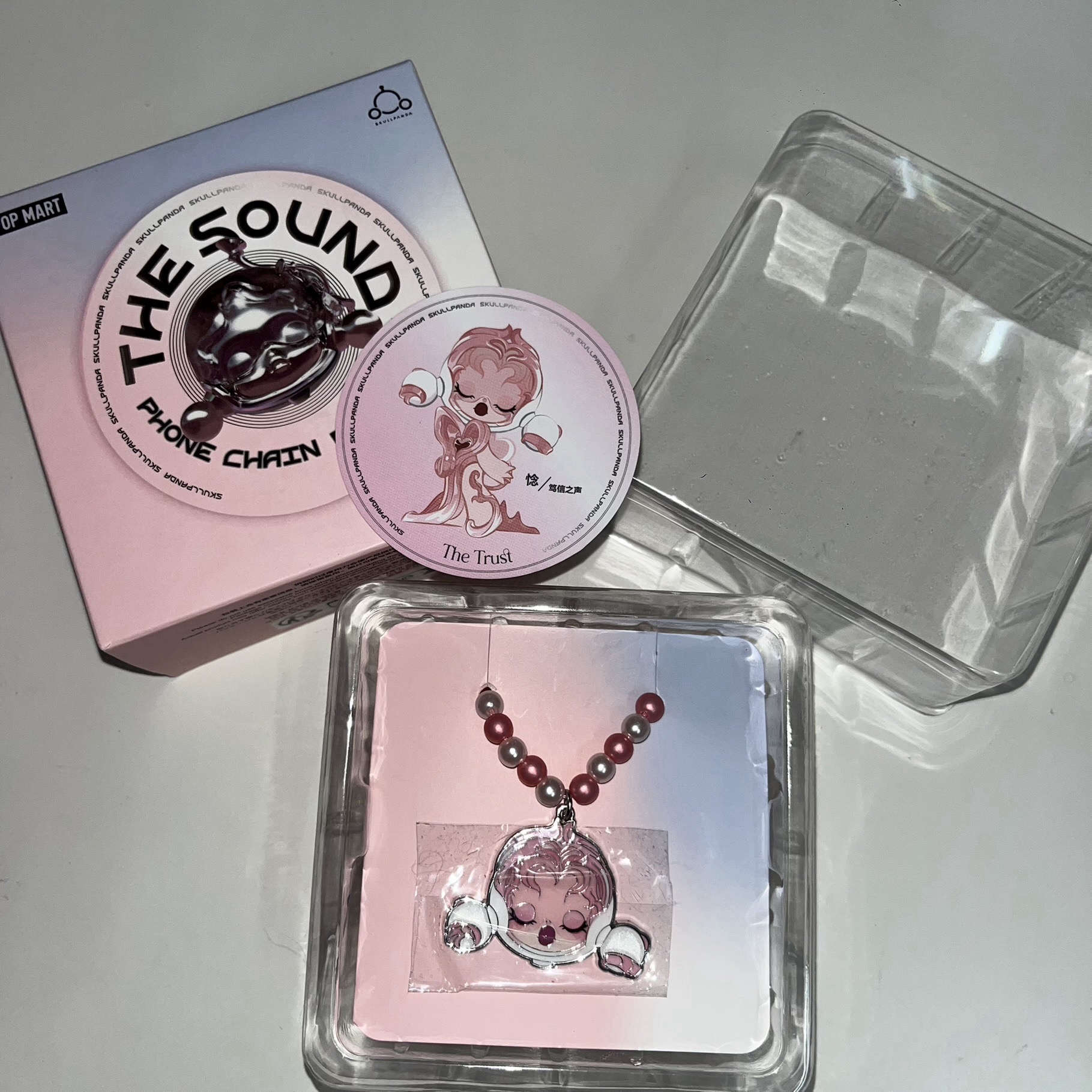 泡泡瑪特｜SP聲音手機鏈｜惗