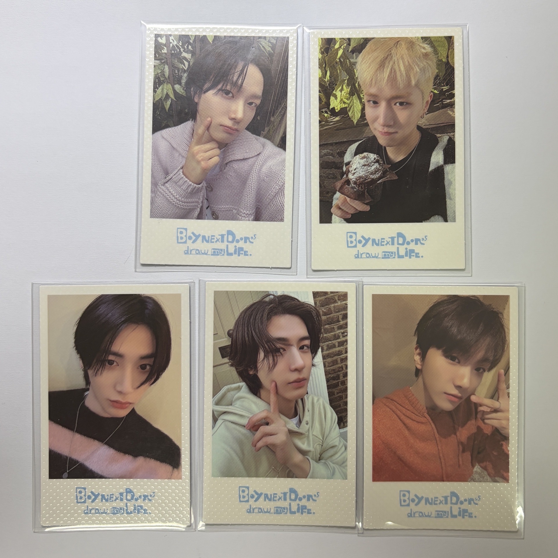 回憶錄 vol.1 wvs 舊版 特典卡 拍立得  （無明宰鉉）