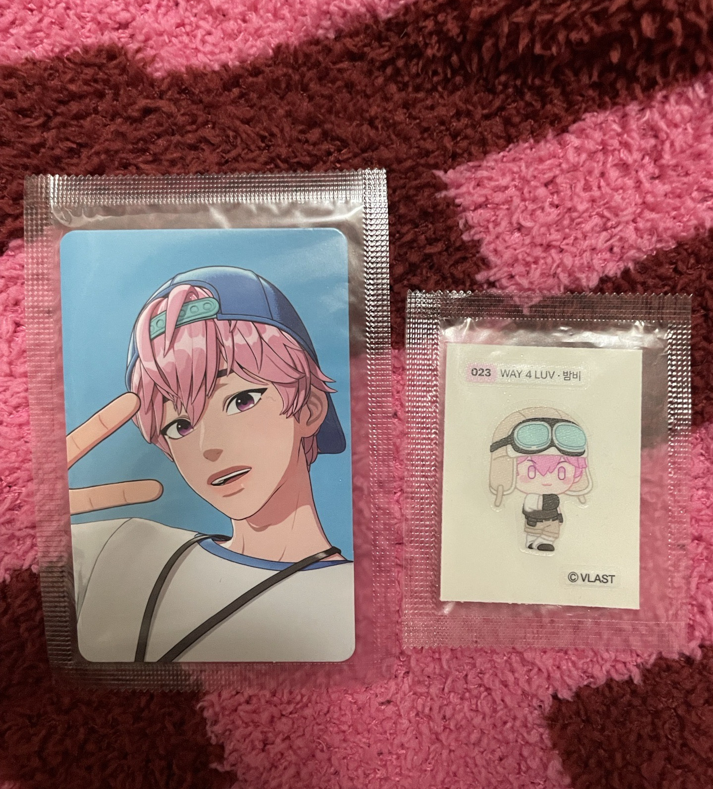 GS25💗斑比小卡+貼紙