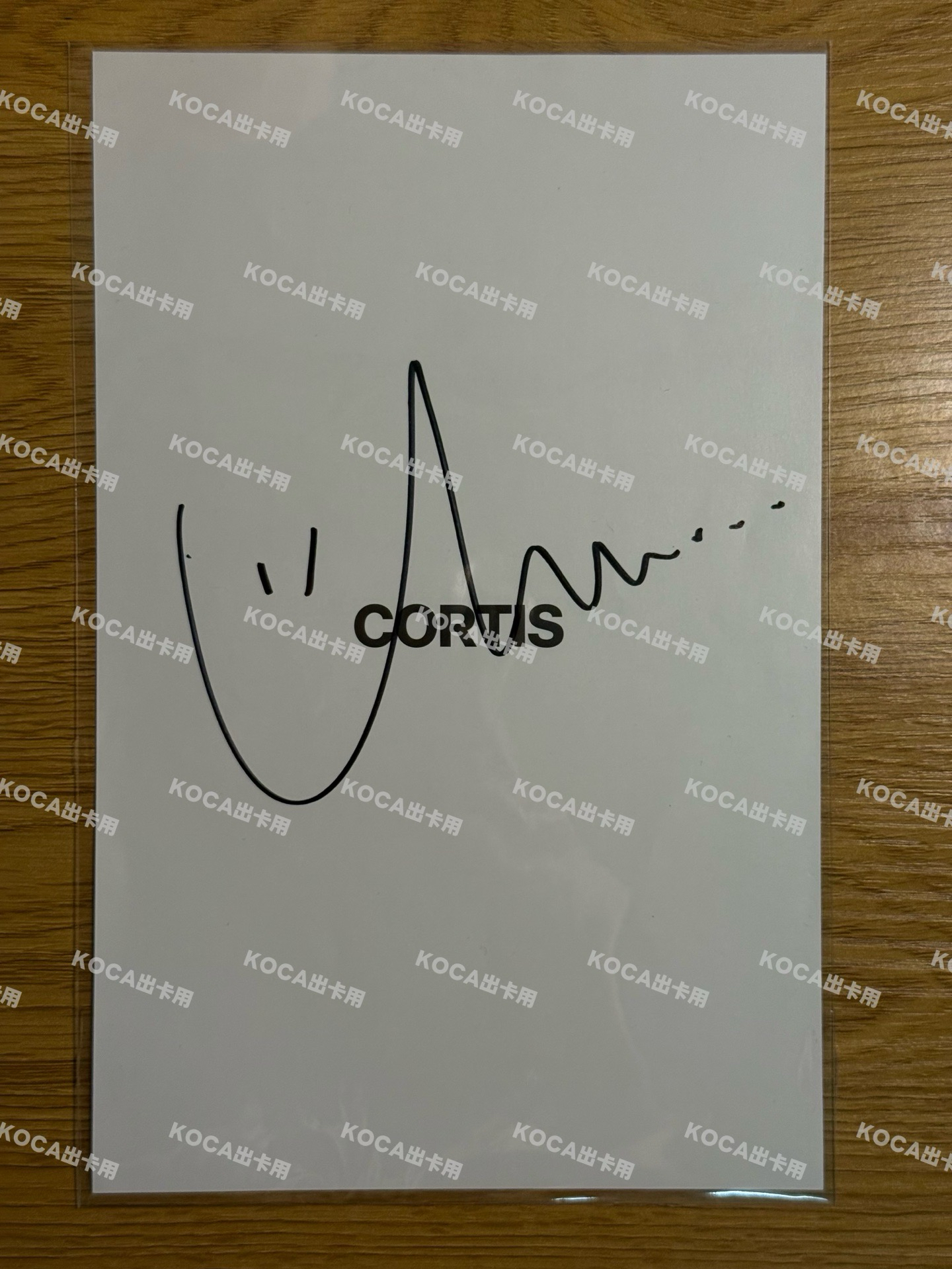 Cortis美網親簽