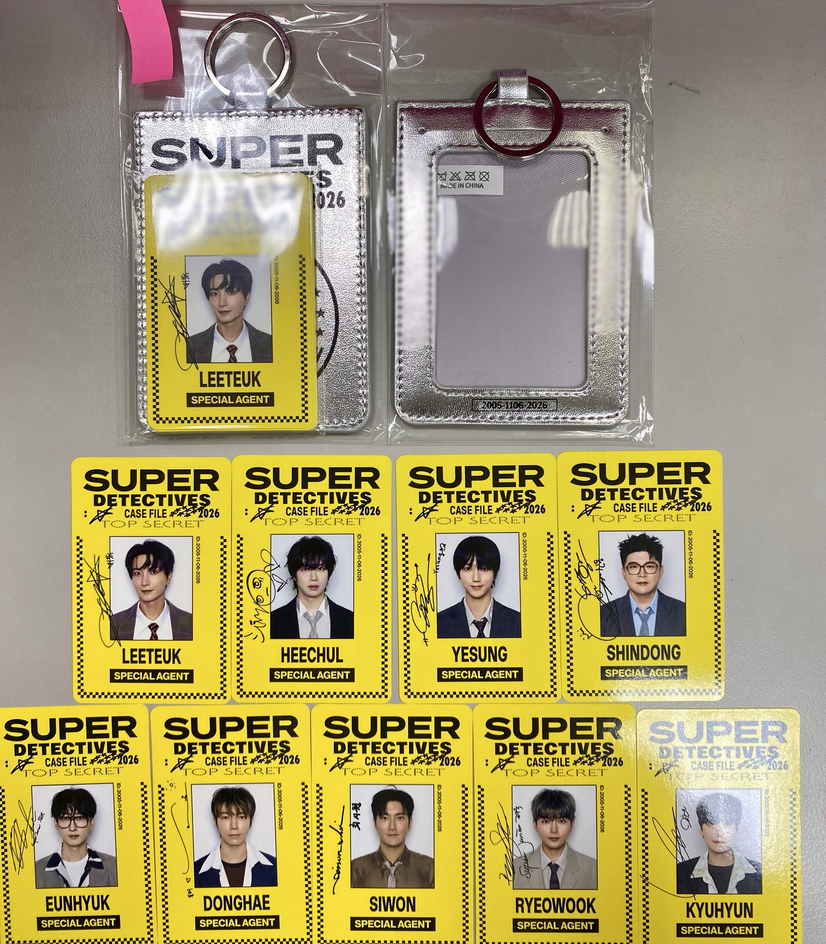 2026年曆拆售/ID小卡收納套組