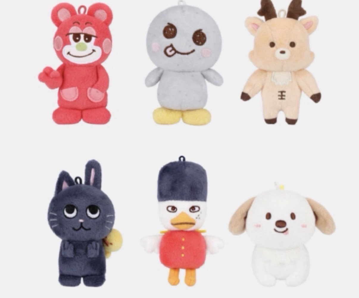 情人節龍石+磁吸兔貓鴨