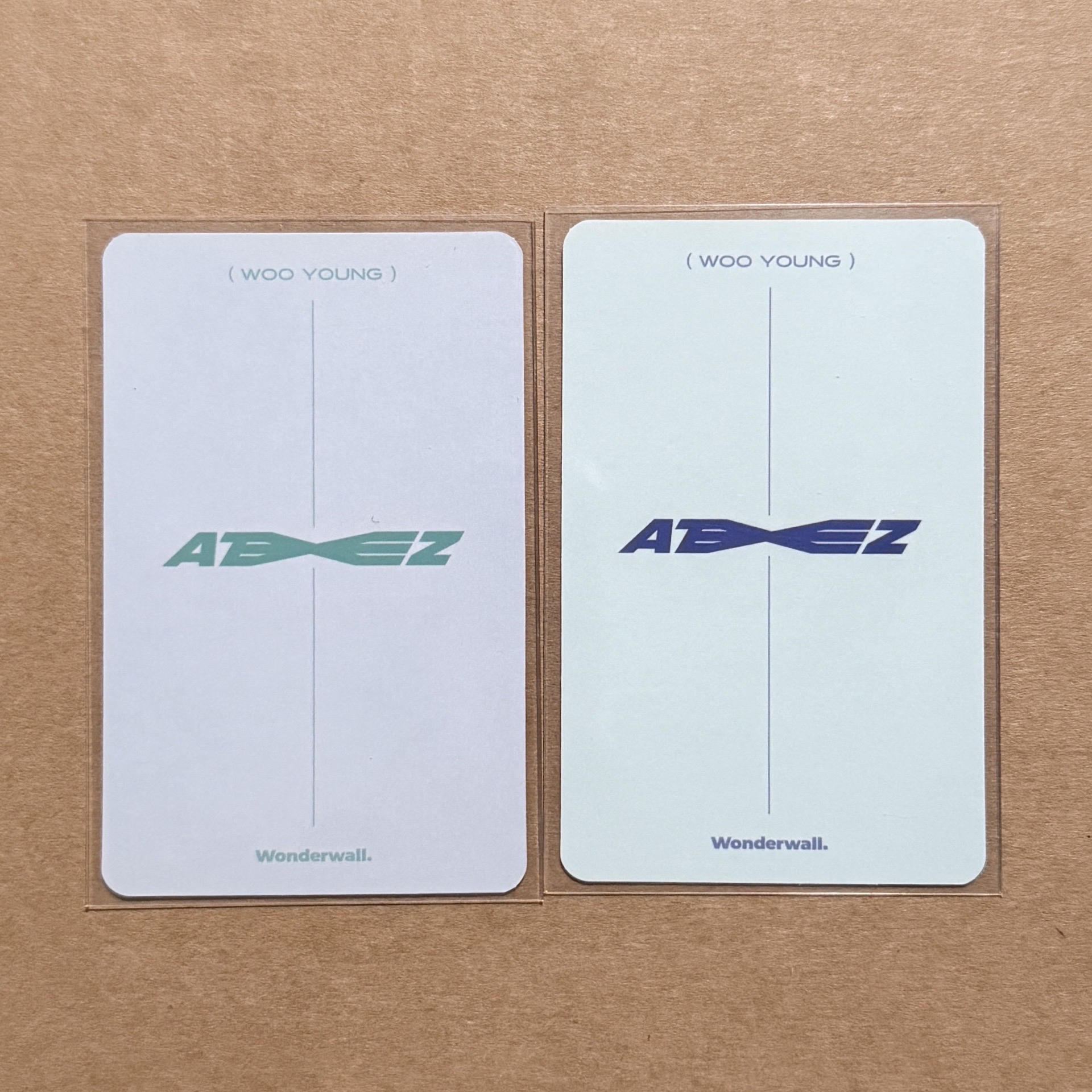 Wonderwall  A+B ver 周邊卡 