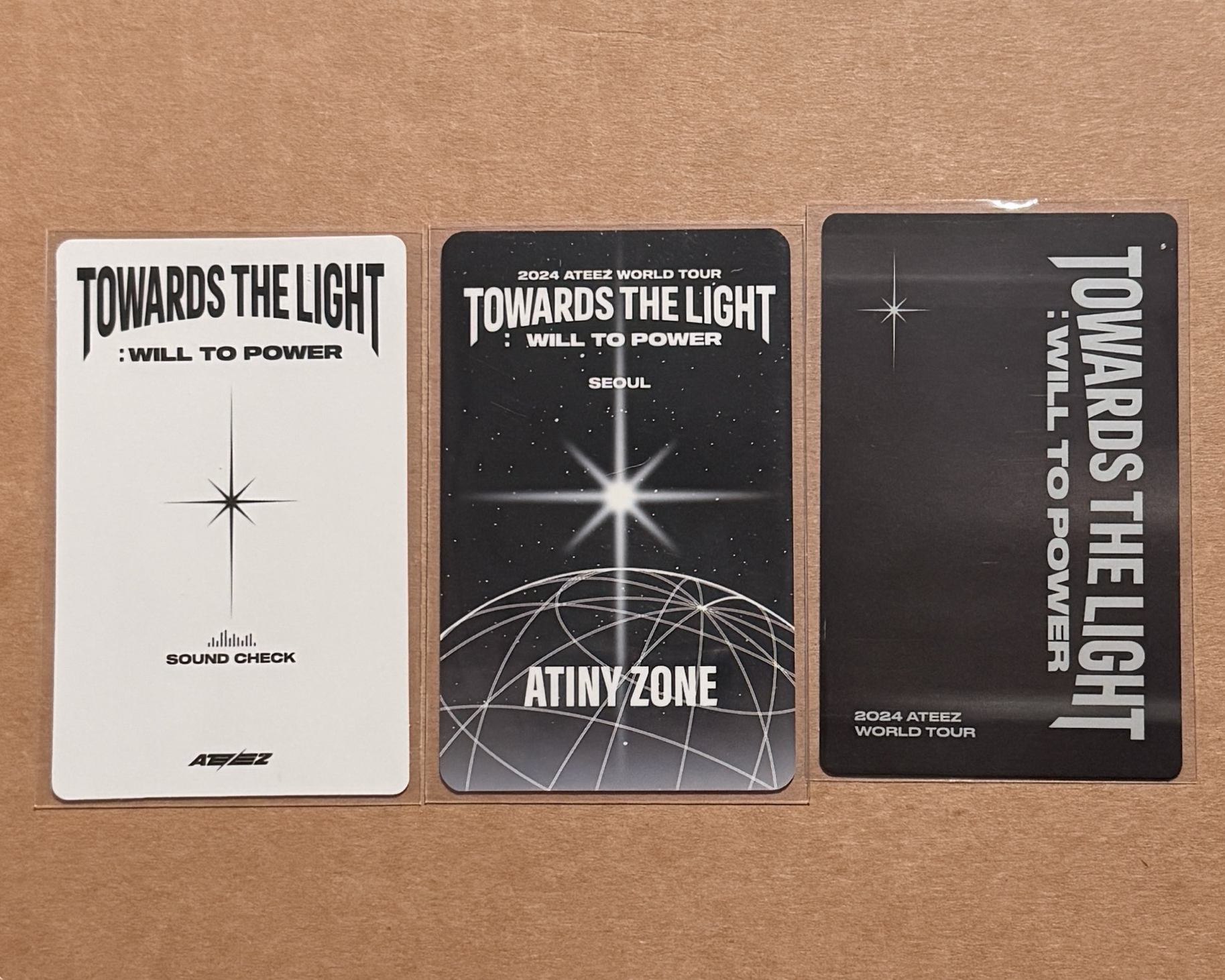 韓場 彩排卡/ZONE卡/周邊 傘鍾小盤