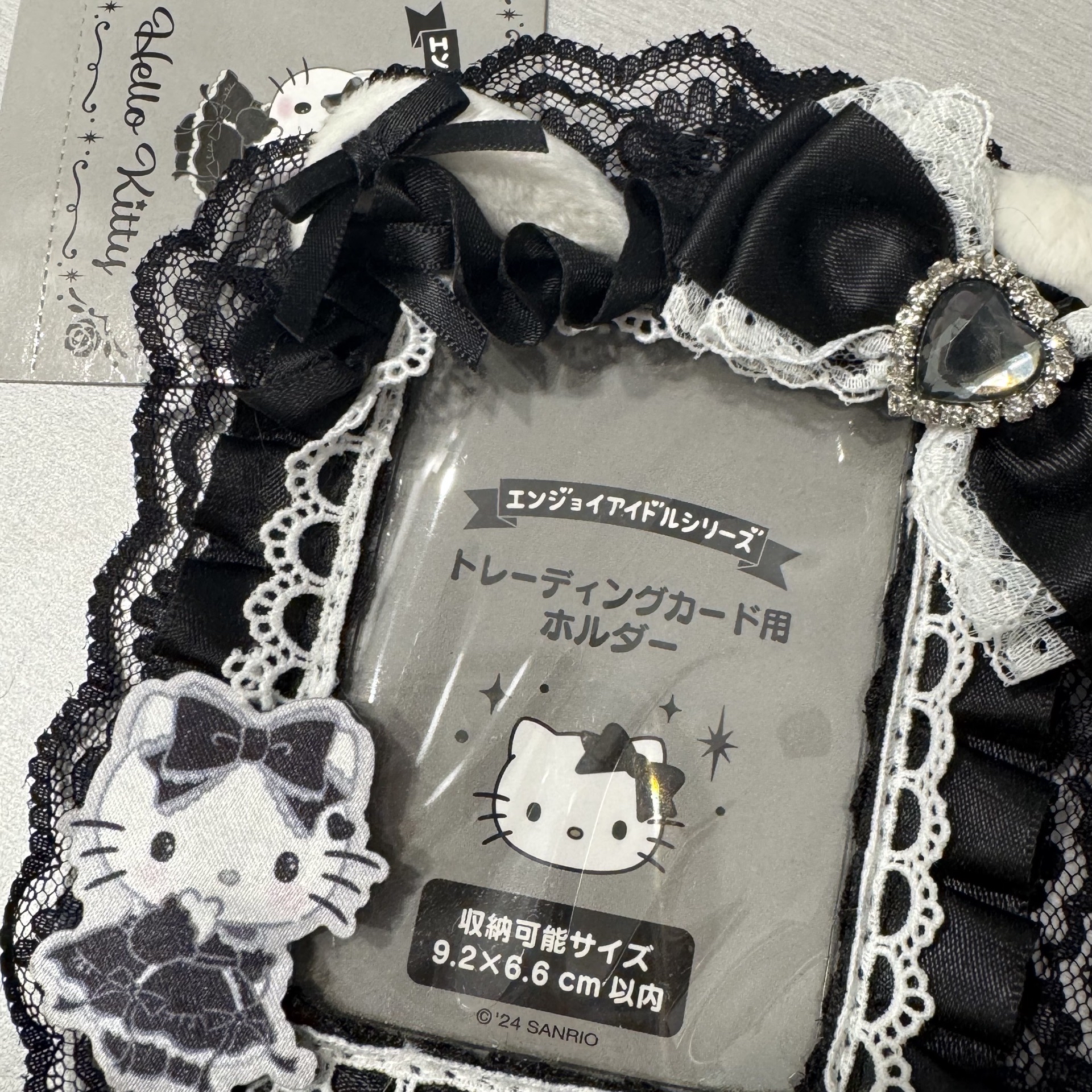 偶像應援小物 卡套 (組) 哥特卡套 Hello kitty