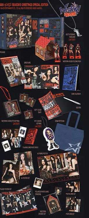 2025aespa年曆 已拆現貨