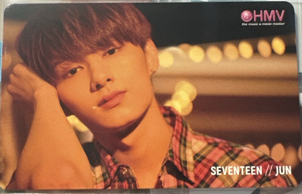 SEVENTEEN JUN 文俊輝 MINI5 HMV特典卡