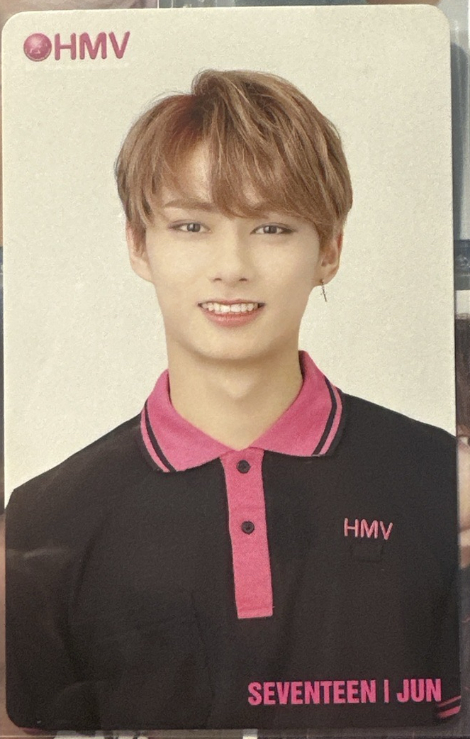SEVENTEEN JUN 文俊輝 2018年曆HMV特典卡