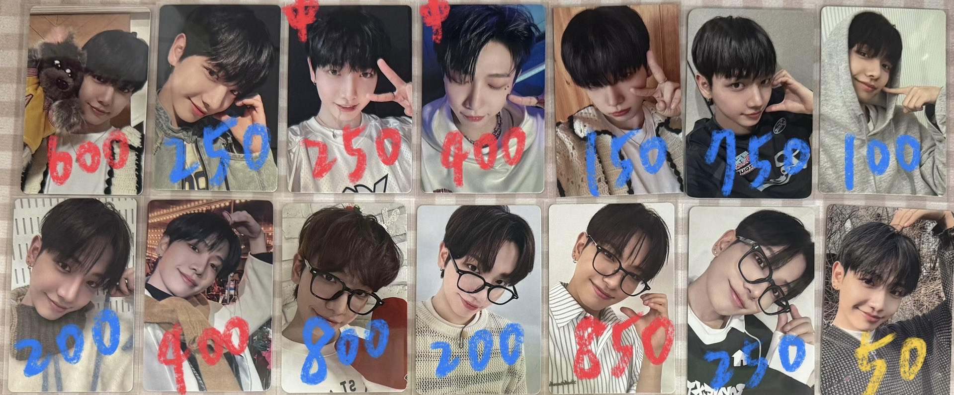 Boynextdoor 小卡全3盤