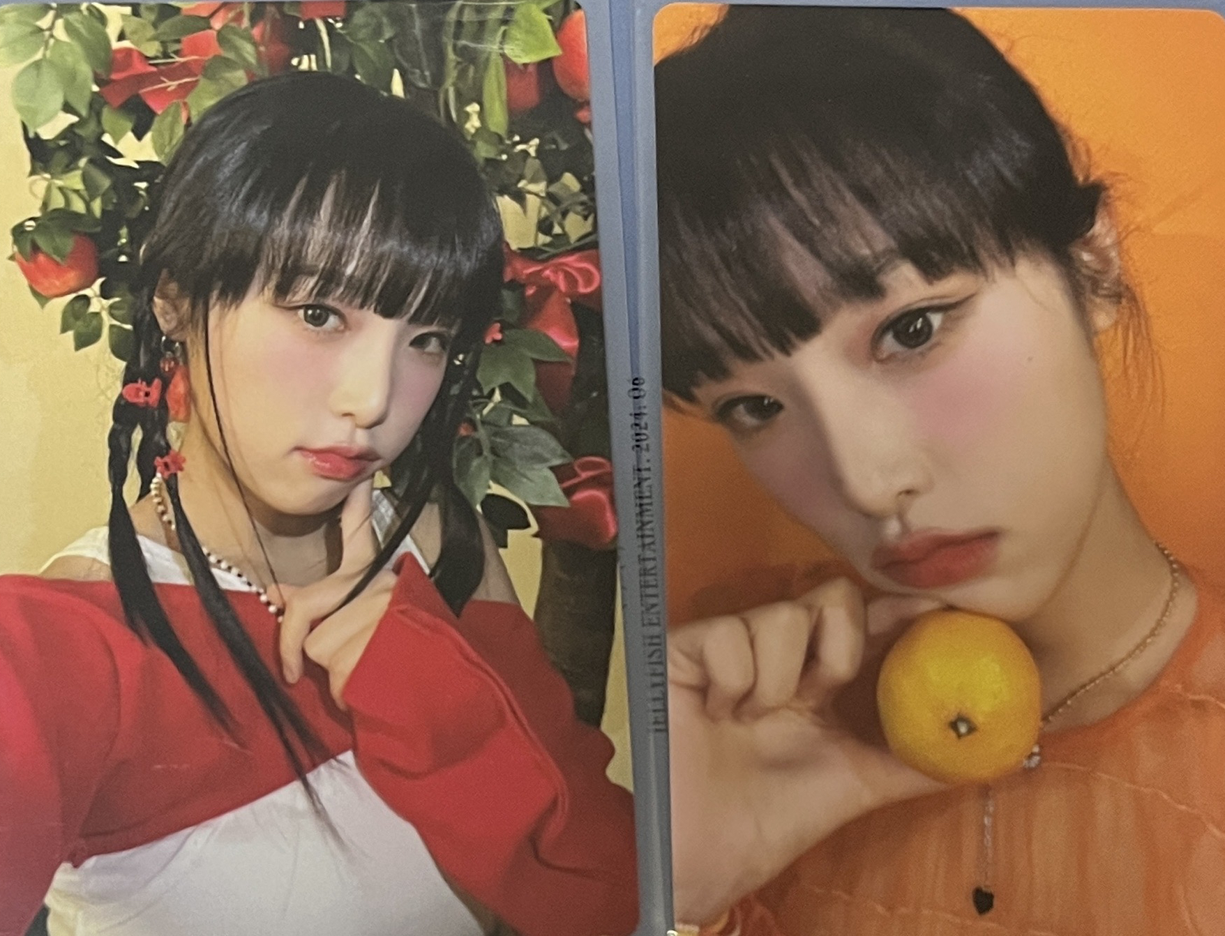 23‘年曆 Yena年曆卡 橘子蘋果